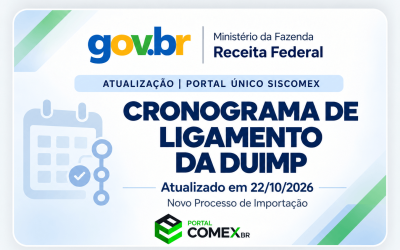 Cronograma de Ligamento da DUIMP