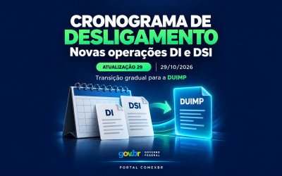 Cronograma de desligamento DI e DSI